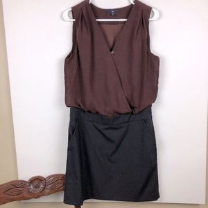 Gap | Wrap Blouson Career Dress